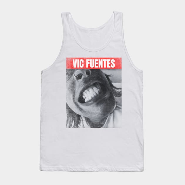 Vic Fuentes urban bw Tank Top by partikelir.clr
